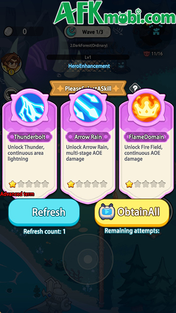 Gầy dựng căn cứ đồng thời bảo vệ nó trước các đợt kẻ thù trong game Kingdom Hero Defense 2 Gầy dựng căn cứ đồng thời bảo vệ nó trước các đợt kẻ thù trong game Kingdom Hero Defense 2