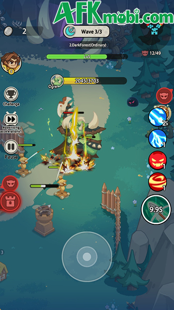 Gầy dựng căn cứ đồng thời bảo vệ nó trước các đợt kẻ thù trong game Kingdom Hero Defense 3 Gầy dựng căn cứ đồng thời bảo vệ nó trước các đợt kẻ thù trong game Kingdom Hero Defense 3