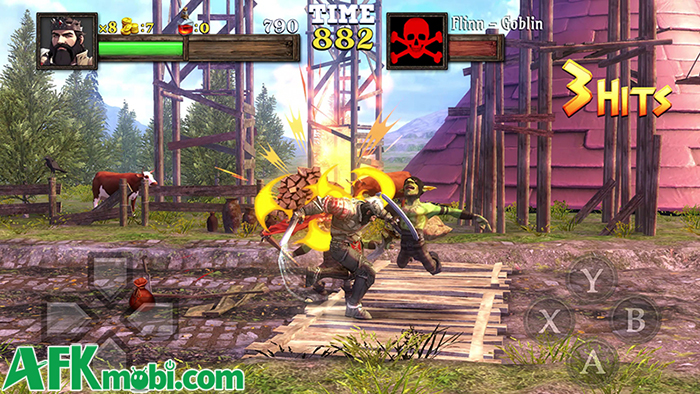 Chiến đấu bảo vệ vương quốc trước sự xâm lược trong game Kings Do Not Fall Mobile 0