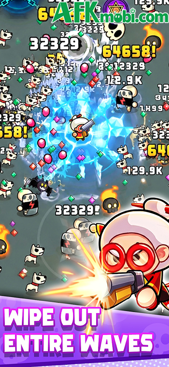 Điều khiển một bà lão chiến đấu càn quét qua các tầng trong game Kungpow Granny's Revenge 1 Điều khiển một bà lão chiến đấu càn quét qua các tầng trong game Kungpow Granny's Revenge 1