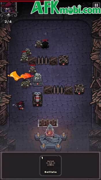 Phòng thủ trước các đợt tấn công của bọn ma cà rồng trong game Last Light: Vampire Defense 2
