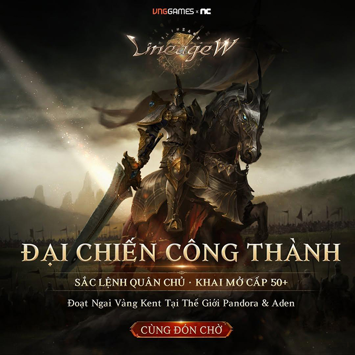 Lineage W - Quyền lực và tài phú sẽ về tay kẻ đoạt được Vương Quyền thành Kent sắp tới! 0