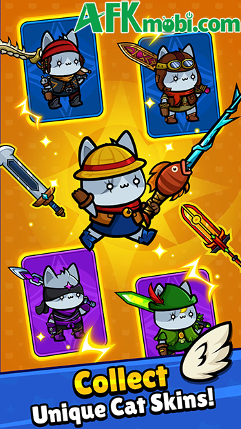 Bắt đầu cuộc hành trình chiến đấu nhàn rỗi cùng các hiệp sĩ mèo trong Meow Knights: Idle RPG 4 Bắt đầu cuộc hành trình chiến đấu nhàn rỗi cùng các hiệp sĩ mèo trong Meow Knights: Idle RPG 4