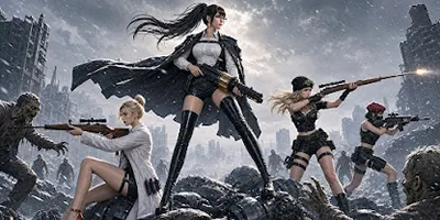 Cùng những nữ đặc vụ xinh đẹp ngắm bắn hạ bọn zombie trong game Merc Girls: Overkill
