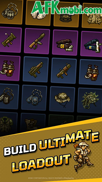 METAL SLUG RUSH game hành động sinh tồn roguelike đơn giản lấy chủ đề Metal Slug 3