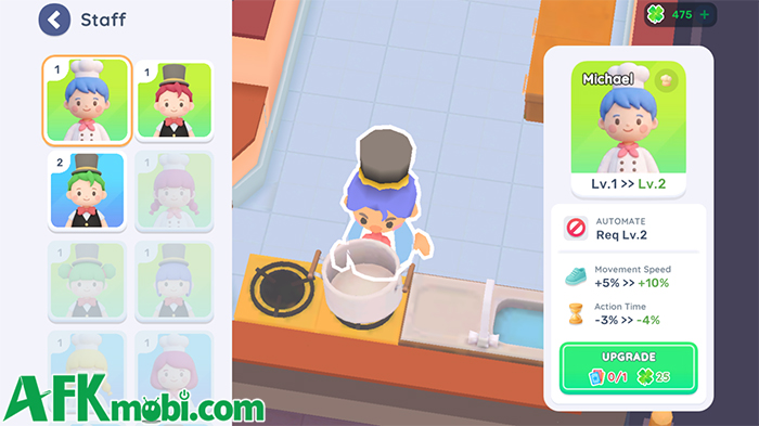 My Little Café - Cozy Cooking game mô phỏng quản lý cho bạn phát triển quán cà phê nhỏ 1