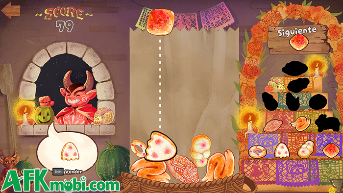 Thả để ghép ra món bánh mà khách yêu cầu trong game giải đố PancitoMerge Mobile 0