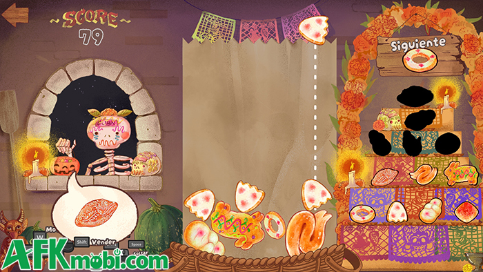 Thả để ghép ra món bánh mà khách yêu cầu trong game giải đố PancitoMerge Mobile 1