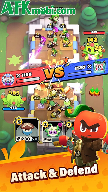Plants on Fire game chiến thuật PvP so tài phòng thủ 1vs1 lấy chủ đề thực vật 0