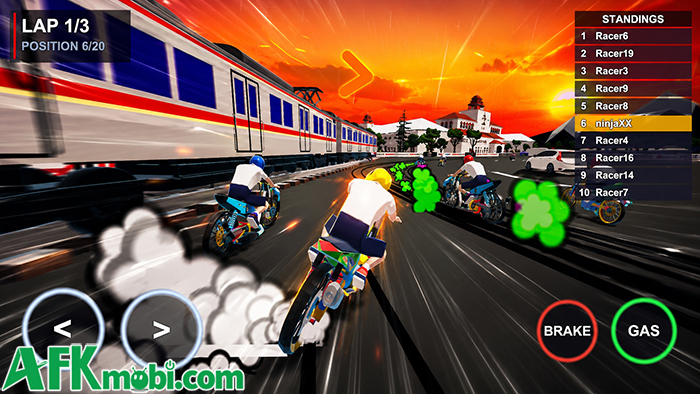 Pro Drag Bike Racing Indonesia game đua xe mô tô đường phố đảo quốc Indonesia 1