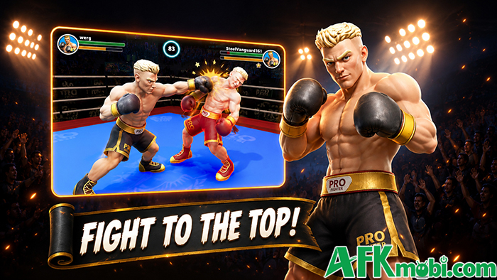 Thể hiện kỹ năng đấm bốc trong game hành động đối kháng Punch Stars - World League 3