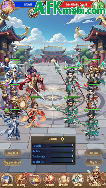 3Q Gọi Tướng Đi tuy là một game đấu tướng rảnh tay nhưng vẫn đủ chiều sâu chiến thuật 0 3Q Gọi Tướng Đi tuy là một game đấu tướng rảnh tay nhưng vẫn đủ chiều sâu chiến thuật 0