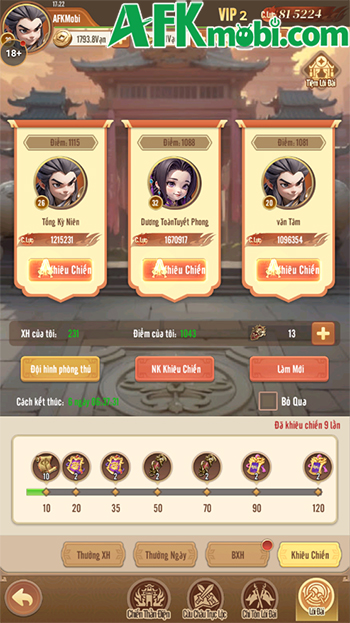 3Q Gọi Tướng Đi tuy là một game đấu tướng rảnh tay nhưng vẫn đủ chiều sâu chiến thuật 8 3Q Gọi Tướng Đi tuy là một game đấu tướng rảnh tay nhưng vẫn đủ chiều sâu chiến thuật 8