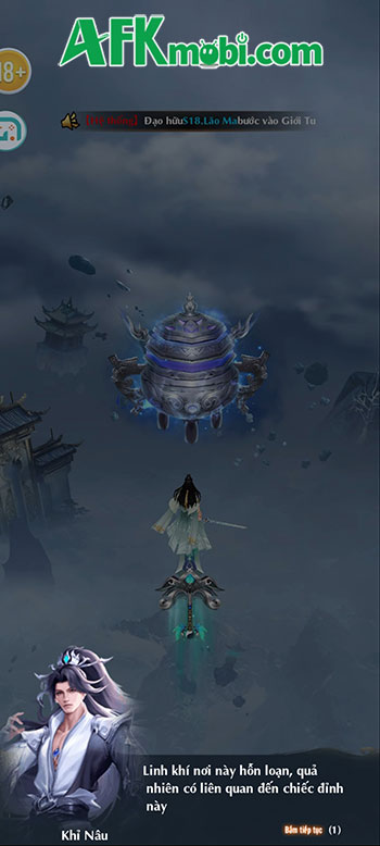 Tu tiên lẫn chiến đấu một cách nhàn rỗi trong game nhập vai Phàm Trần Tiên Lộ 1