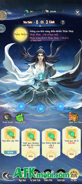 Tu tiên lẫn chiến đấu một cách nhàn rỗi trong game nhập vai Phàm Trần Tiên Lộ 6