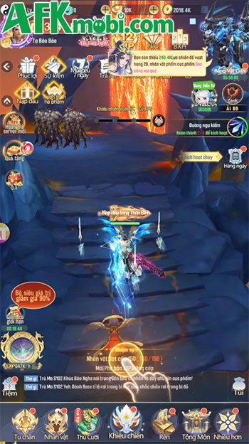 Phi Kiếm Trừ Thiên Ma khiến hành trình tu tiên trở nên nhàn hơn với gameplay phát triển đa dạng 0