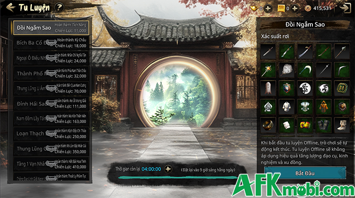 ShenZhou M - Thần Châu là một game cày cuốc đúng nghĩa khi mỗi món đồ rơi đều có giá 6