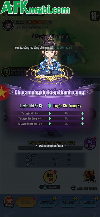 Tiểu Tiên Ta Vô Địch game tu tiên dành cho những ai muốn 