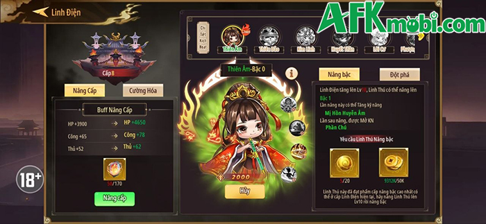 Dân cày chay vẫn có thể sở hữu đội hình mạnh trong mơ với game Võ Lâm Hắc Đạo 3