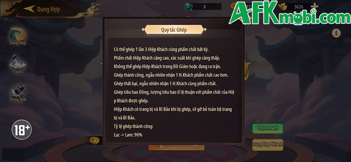 Dân cày chay vẫn có thể sở hữu đội hình mạnh trong mơ với game Võ Lâm Hắc Đạo 4