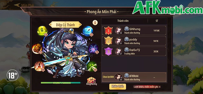 Dân cày chay vẫn có thể sở hữu đội hình mạnh trong mơ với game Võ Lâm Hắc Đạo 5