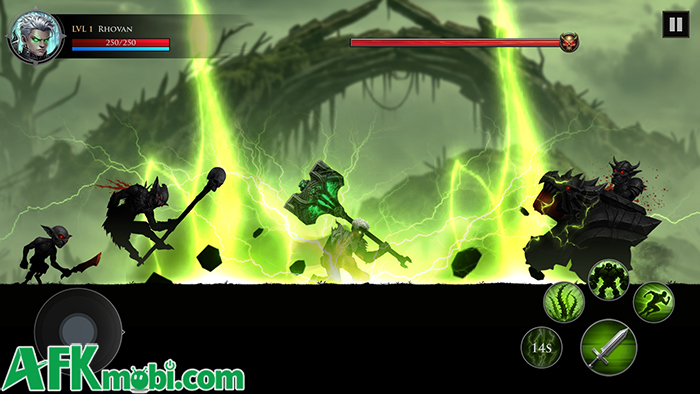 Shadow Requiem: Demon Darkness game hành động chặt chém 2D kèm yếu tố roguelike 4