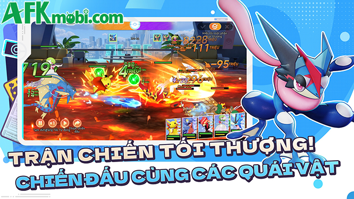 Siêu Tiến Hóa game đấu thú chiến thuật lấy chủ đề Pokémon có ngôn ngữ tiếng Việt hoàn chỉnh 0