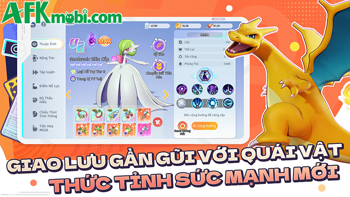 Siêu Tiến Hóa game đấu thú chiến thuật lấy chủ đề Pokémon có ngôn ngữ tiếng Việt hoàn chỉnh 2