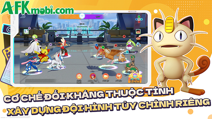 Siêu Tiến Hóa game đấu thú chiến thuật lấy chủ đề Pokémon có ngôn ngữ tiếng Việt hoàn chỉnh 4