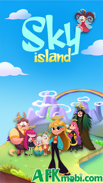 Trang trí những hòn đảo lơ lửng giữa trời trong game giải đố Sky Island: Merge & Story 0