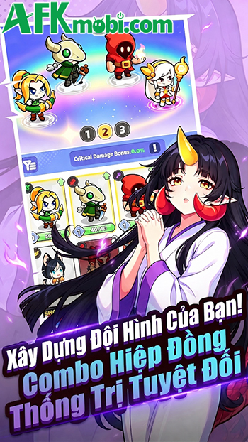 Xây dựng đội anh hùng đối mặt với các đợt quái vật trong game hành động Squad Oath 1