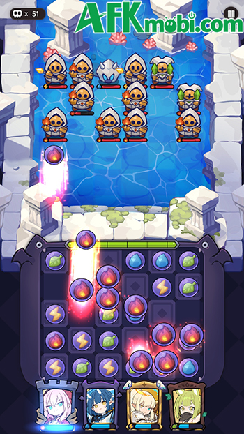 Stella Connect game chiến thuật phòng thủ bằng cơ chế liên kết khối của giải đố 1 Stella Connect game chiến thuật phòng thủ bằng cơ chế liên kết khối của giải đố 1