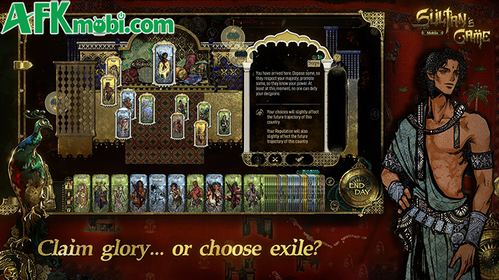 Sinh tồn qua triều đại điên cuồng của một vị vua Hồi giáo trong Sultan's Game Mobile 1