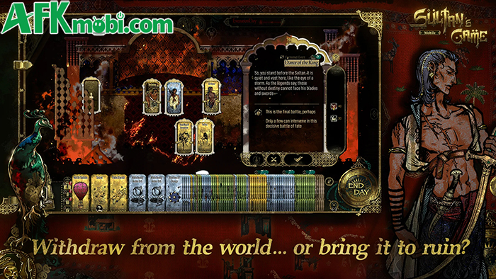 Sinh tồn qua triều đại điên cuồng của một vị vua Hồi giáo trong Sultan's Game Mobile 3