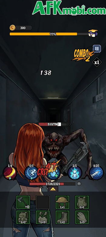 Survivior Run game chiến thuật roguelike đơn giản lấy chủ đề thế giới hậu tận thế kinh dị 0