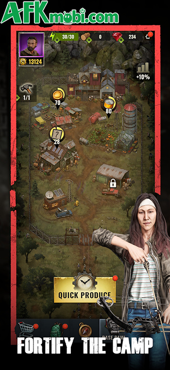 The Walking Dead: Aftermath game hành động sinh tồn roguelite đơn giản 4