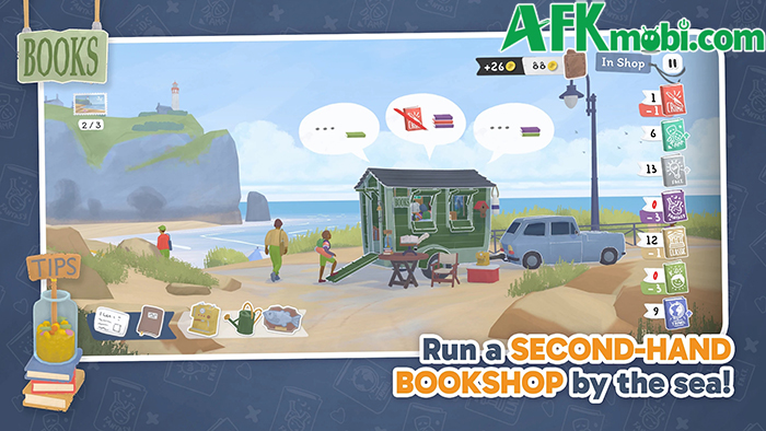 Làm chủ một hiệu sách nhỏ trong game mô phỏng quản lý theo cốt truyện Tiny Bookshop Mobile 0 Làm chủ một hiệu sách nhỏ trong game mô phỏng quản lý theo cốt truyện Tiny Bookshop Mobile 0