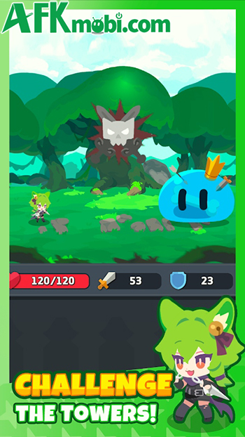 Bắt đầu hành trình leo một tòa tháp bị nguyền rủa trong game ToTheTop! Swipe RPG 0