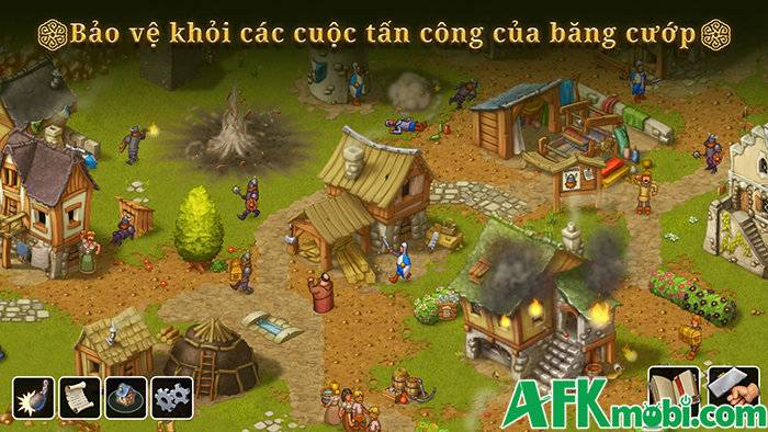 Dẫn dắt các thần dần gầy dựng đế chế trong game Townsmen - A Kingdom Rebuilt Mobile 6