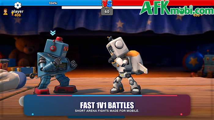 Chọn món đồ chơi để sử dụng trong những trận chiến đối kháng tại Toy Brawlers: Arena Fight 0