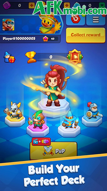 So tài phòng thủ lẫn may mắn với những người khác trong Turbo Rush PvP Tower Defense 2
