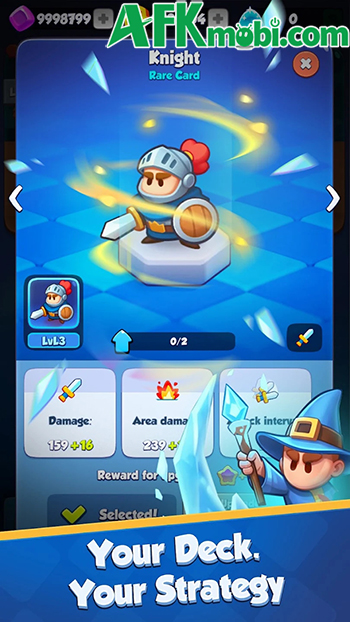 So tài phòng thủ lẫn may mắn với những người khác trong Turbo Rush PvP Tower Defense 5