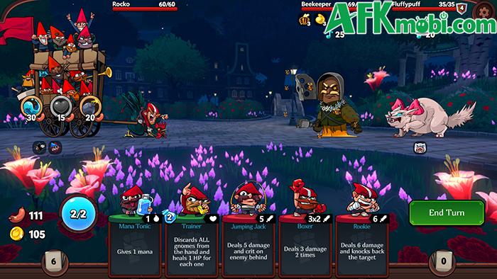 Bắt đầu những hành trình giải phóng những người lùn trong game Union of Gnomes Mobile 5