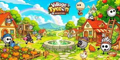 Phát triển bộ lạc một cách đơn giản trong game casual Village Tycoon: Merge & Idle