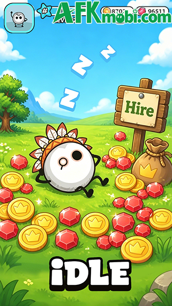 Phát triển bộ lạc một cách đơn giản trong game casual Village Tycoon: Merge & Idle 2