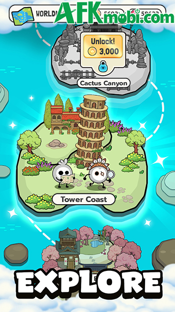 Phát triển bộ lạc một cách đơn giản trong game casual Village Tycoon: Merge & Idle 3