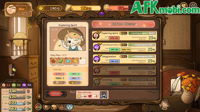 Volcano Princess Mobile game mô phỏng cho bạn làm 1 người cha với trách nhiệm nuôi dạy con gái 2