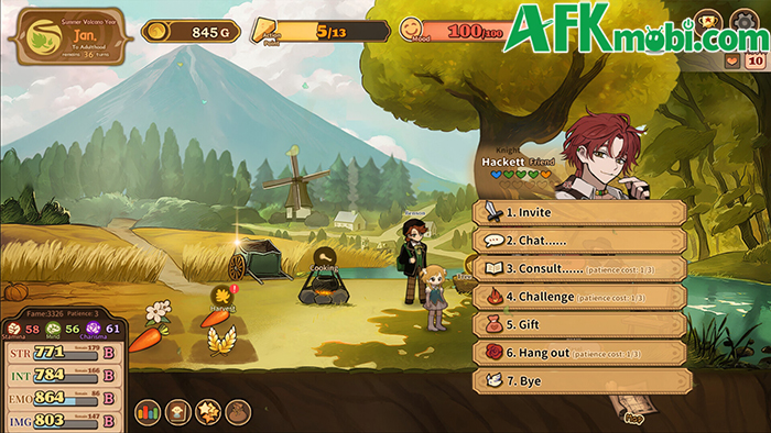 Volcano Princess Mobile game mô phỏng cho bạn làm 1 người cha với trách nhiệm nuôi dạy con gái 5
