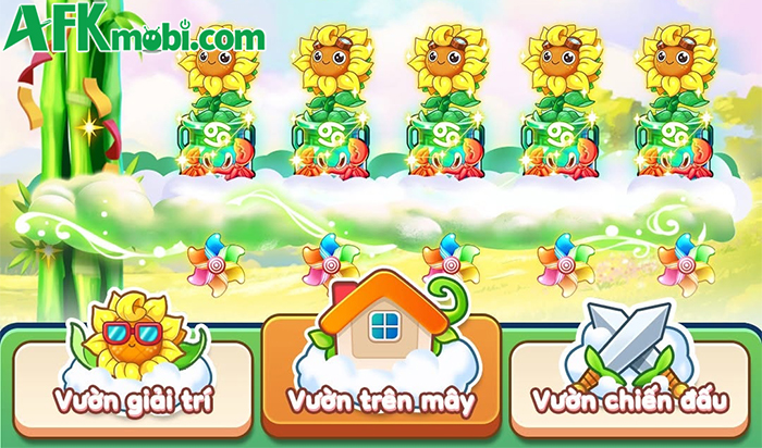 Vườn Mây Nổi Loạn