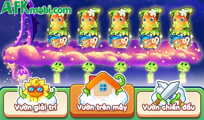 Vườn Mây Nổi Loạn